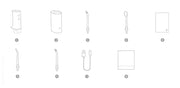 Xiaomi Mijia MEO701 Portable Water Flosser 200 mL, 140 PSI